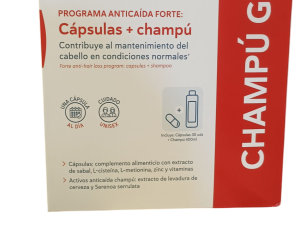 ACOFAR NESIRA ANTICAIDA Pack 30 Caps Forte+ Champú 400ml